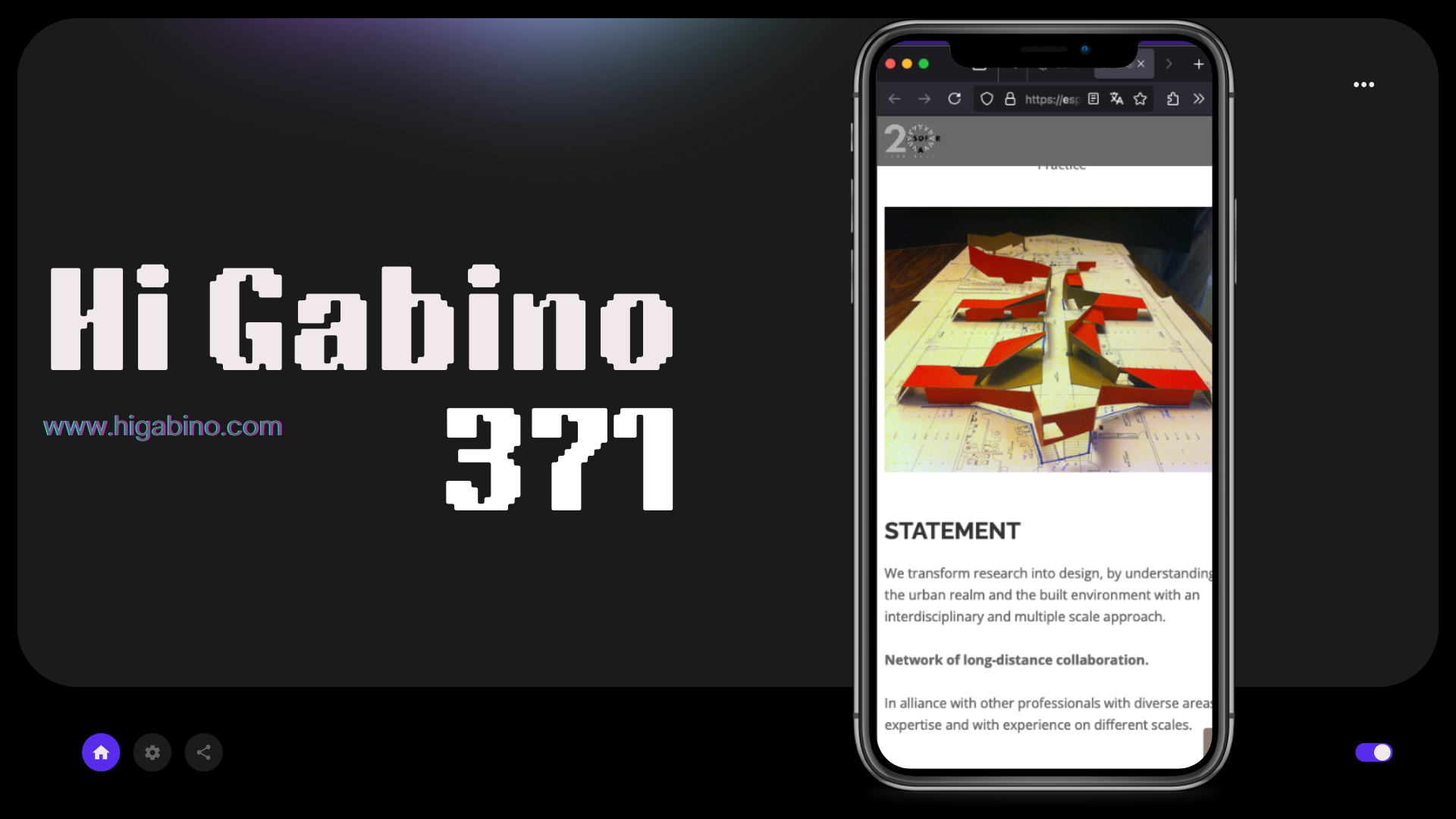 Hi Gabino 371